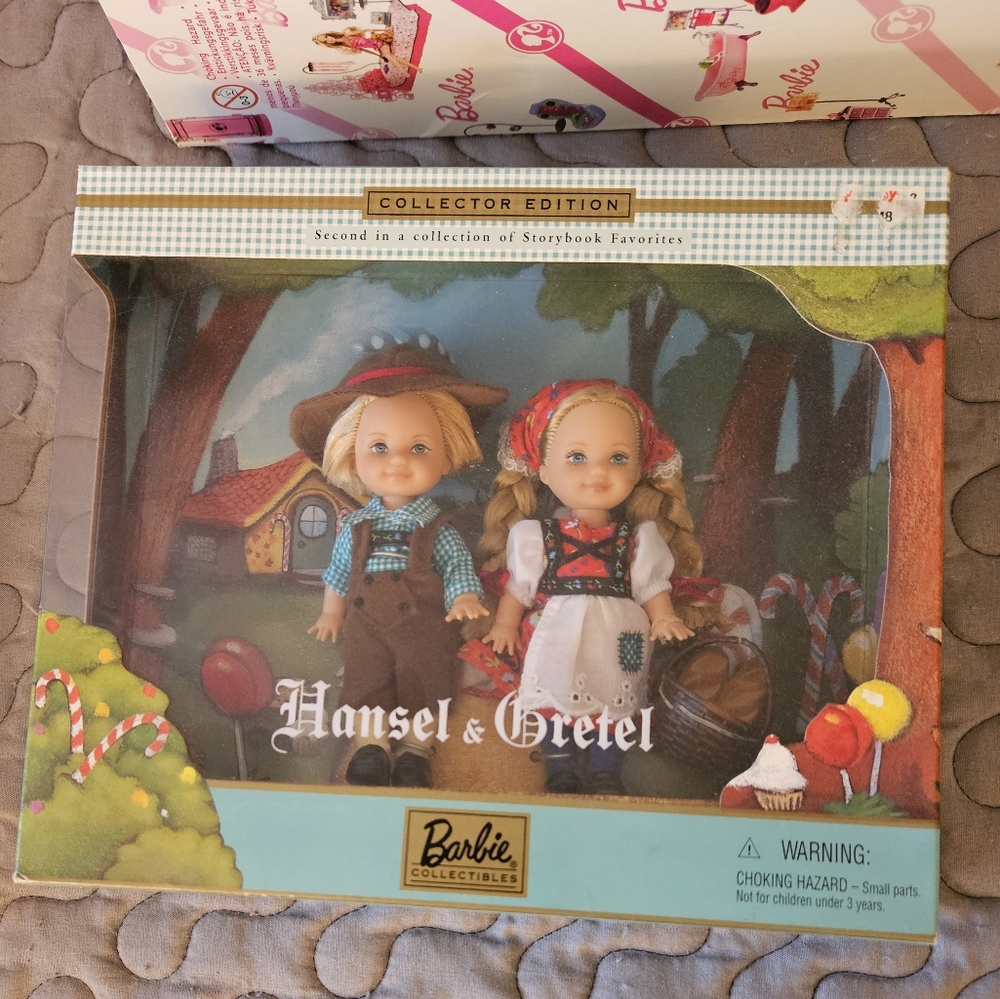 Hansel & Gretel Kelly and Tommy Dolls Barbie Collectibles Storybook Favorites